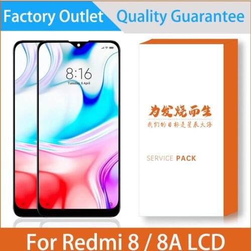 6.22'' LCD Display For Xiaomi Redmi 8 Redmi 8A LCD Display With Touch Screen Digitizer Assembly Repair Replacement With Frame