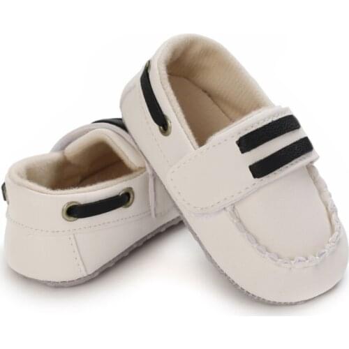 Autumn Fall PU Leather Sneakers Shoes For Baby Boy Newborn Baby Moccasins Shoes Toddler Infant Soft Sole Baby Crib Shoes 0-18M