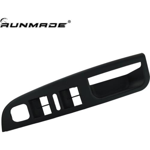Runmade Master Power Window Switch Control Panel Bezel Trim Cover 1K4868049C 1K4 868 049C for 2005-2010 VW Jetta MK5