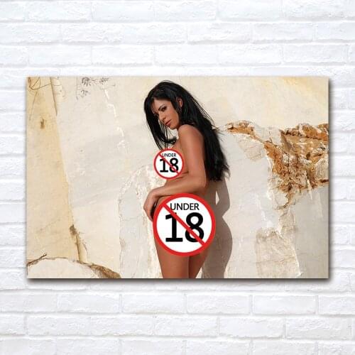 Sexy Woman Canvas Painting Adult Model Posters Prints Wall Art Pictures For Bedroom Living Room Decoration
