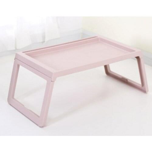 Foldable and Portable Folding Laptop Lap Desk Breakfast Tray for Couch Floor Students Kids Modern Simple Style Design