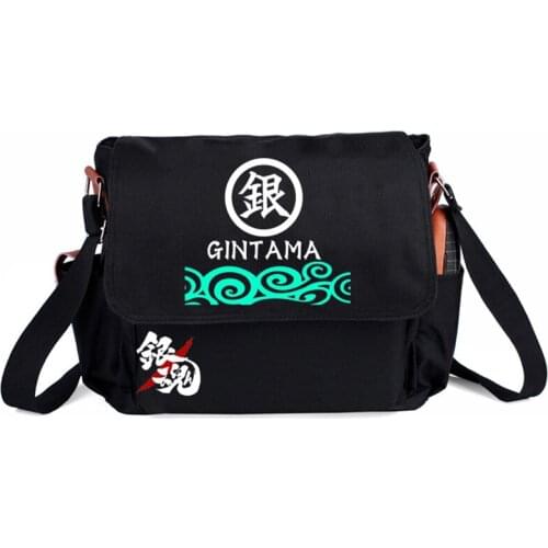 Fairy Tail Sakata Gintoki Casual Messenger Bags Nylon Handbag Daily Shoulder Bag Students Crossbody Bags Bolsa Sac A Main