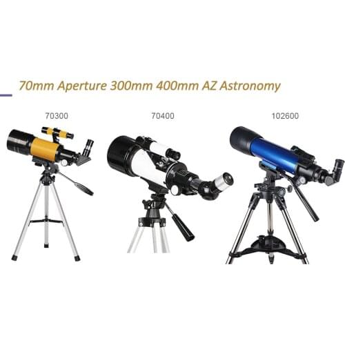 Hollyview Telescope, 600x102mm AZ Astronomical Refractor Telescope, German Technology Scope