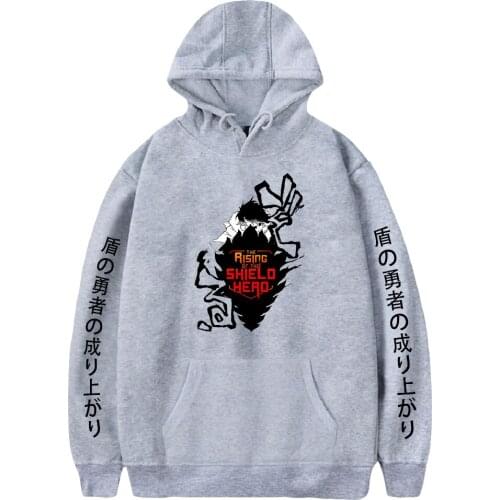 Manga The Rising Of The Shield Hero Hoodie Long Sleeve Women Men Tracksuit Harajuku Streetwear Japanese Anime Cloth Kids Clothes
