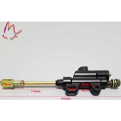 Mini Dirt Bike Rear Brake Pump System High Performance Alloy Rear brake Hydraulic Pump Black For Mini Off-road Motocross