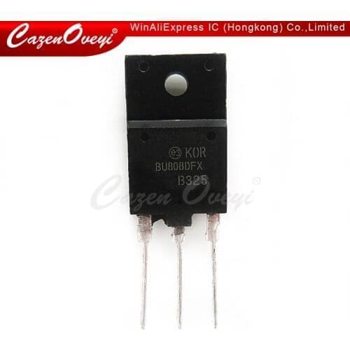 10pcs/Lot BU808DFX BU808DF BU808 TO-3PF In Stock