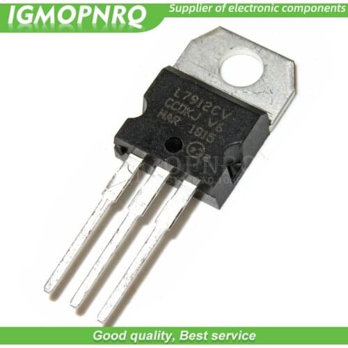 10pcs/lot L7912CV 7912 TO-220 three-terminal regulator IC new original