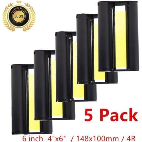 6 inch ink cartridge KP 108IN KP 36IN paper for Canon Selphy cp1300 cp1200 printer Paper Set for Selphy cp900 cp910