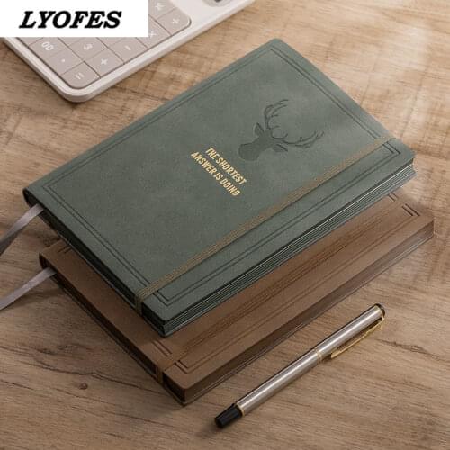 Budget Book Agenda Planner Leather A5 Journals Notebooks Daily Business Office Work Notebooks Notepad Diary School Supplies