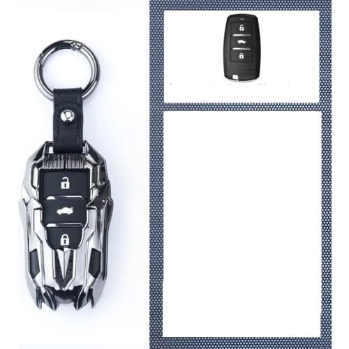 Zinc Alloy Car Key Case Key Cover For Changan eado CS35 CS75 Oushang A600 A800 Raeton CS15 V3 V5 V7 Eado CS35 CS75