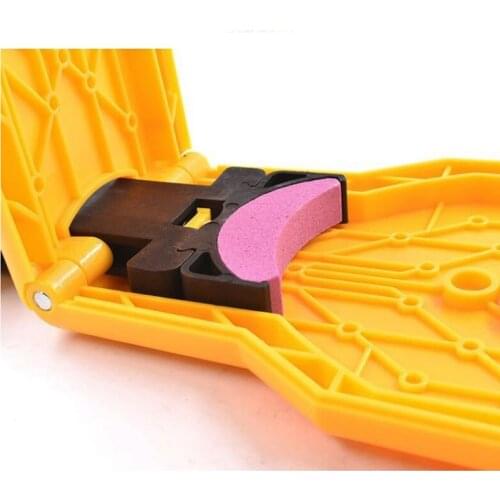 Stone Chainsaw Chain Stone Accessories Chain Saw Serrated Sharpening Tool Oil Woodworking Sharpening Grinding Sanding Knife Too