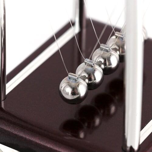Newtons Cradle Balance Steel Balls Desk Physics Science Pendulum Ornaments Profession High Quality Toy Home Decoration