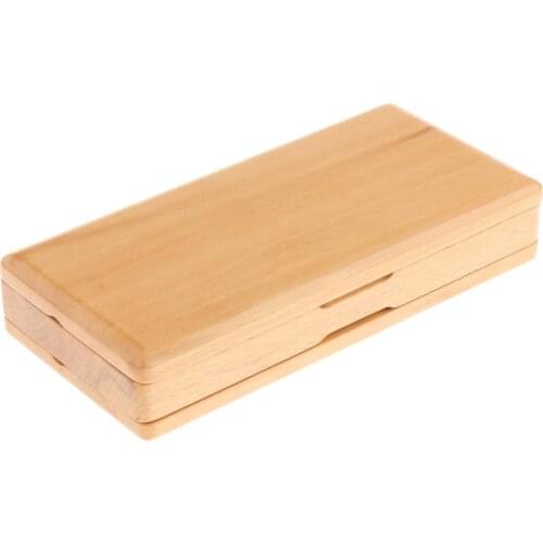 Container Reeds Holder Storage Box Wooden Reed Case for 40pcs Oboe Reeds