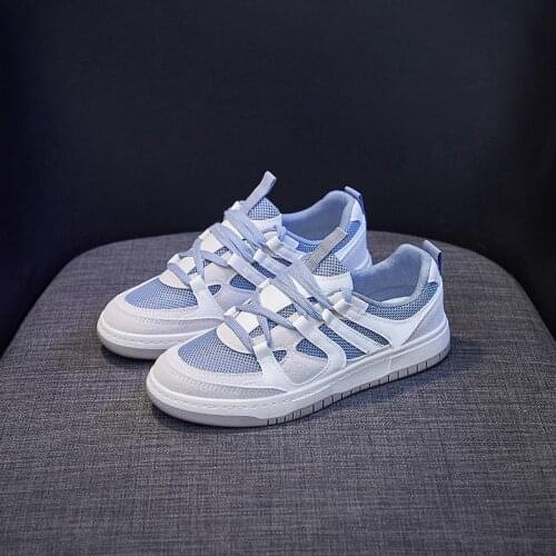 Fashion Round Toe Vulcanized Shoes Women Lace Up Sneakers Sport Casual Shoes Woman Spring Autumn Running Shoes New 2021