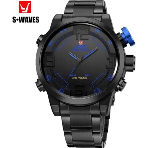 Mens Stainless Steel Watch SWAVES China