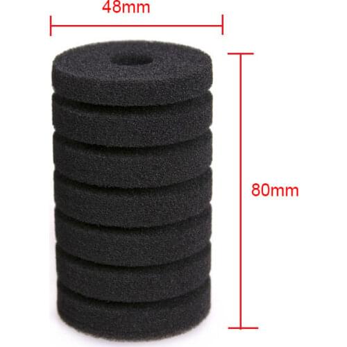 Sponge Aquarium Filter for Fish Tank Air Pump Skimmer Biochemical Sponge Filter Aquarium Bio Filter Filtro Aquario 1pcs 48x80mm