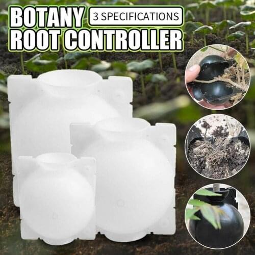 1pc Plant Rooting Box Grafting Device Propagation Ball Plastic Breeding Shell Propagation Case Plant Garden Air Layer Suppl Q9Z2