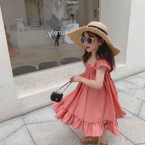 2021 Summer New Arrival Girls Fashion Princess Dress Kids Cute Princess Dress Girls Dress
