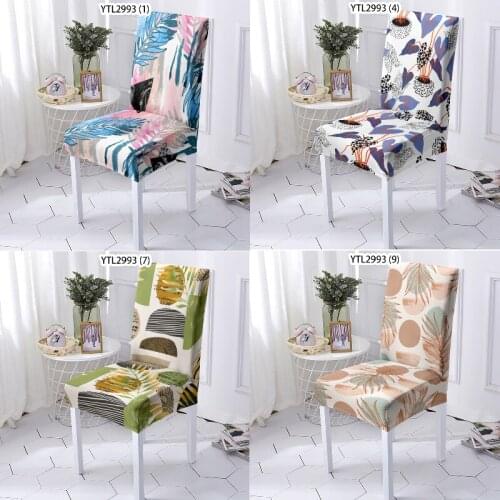 Abstract flower leaves office chair accent chair chair cover dining chair covers chair covers home decor recliner cover Home