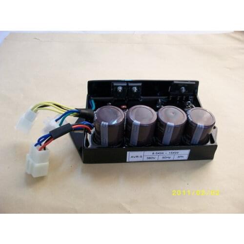 Free shipping 3 phase diesel generator AVR suit for 3 phase 380V 8.5-15KW Automatic Voltage Regulator