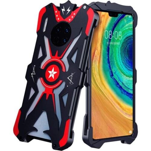 For Huawei mate 30 pro Original ZIMON Shockproof Heavy Duty Armor Metal Aluminum Phone Case For Huawei mate 30 mate30 pro Case