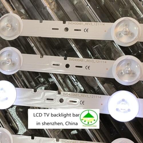 New Kit 10pcs/Lot 100% new good quality 5LED 395mm LED backlight strip for KDL40R450A KDL-40R473A SVG400A81_REV3_121114