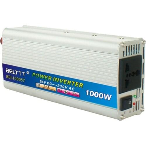 Power Inverter DC24V to AC220v 1000W modified sine wave inverter Belttt Brand new car inverter