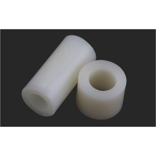 Insulated Columns Plastic Pillars Straight Pins Nylon Sleeves ABS Gaskets M3 M4 M5 washer Round Pillars for ascre