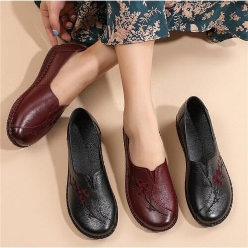 JUNSRM Women's Shoes With A Strap