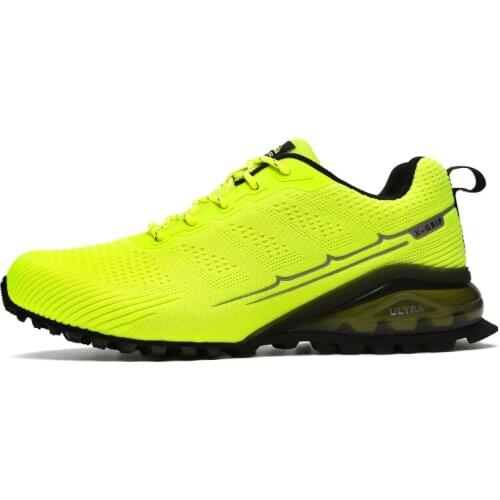 High Quality Big Size 50 Men Shoes Sneakers Comfortable Outdoor Running Walking Trainer Sports Shoes Man Green Black Hombre