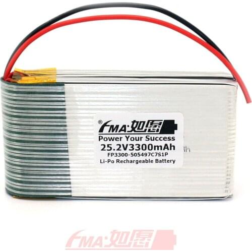 Li-Po Rechargeable Battery 25.9v 3300mAh for Portable Cordless Device 505497C7S