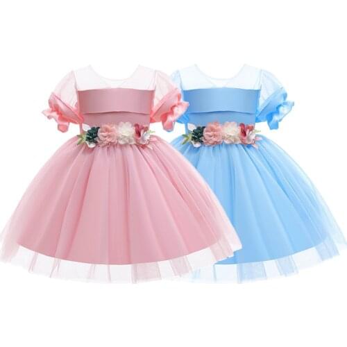{Sweet Baby} For Wedding and Party Dresses Evening Christmas Girl Costume Princess Children Fancy 3-10T