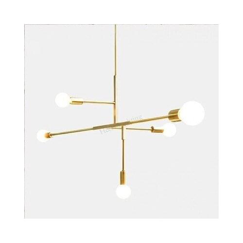 Nordic led iron chandelier light fixtures pendant light commercial lighting kitchen dining bar living room