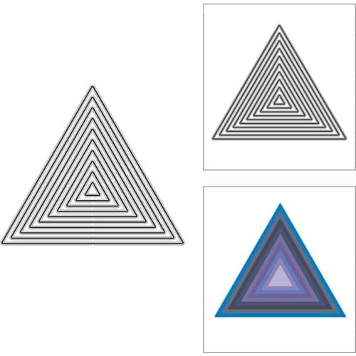 New Nesting Mountain Corner Frame 2020 Metal Cutting Dies for DIY Scrapbooking and Card Making Decor Embossing Craft No Stamps