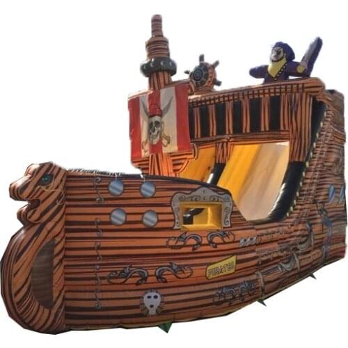 New design inflatable pirate ship inflatable trampoline inflatable fun city inflatable slides