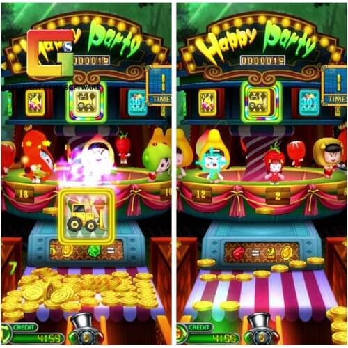 Off-price Wholesale Coin Operated Pusher Fruit Redemption Ticket Video Games