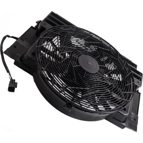 Radiator Or Condenser Cooling Fan Assembly For BMW X5 64546921381