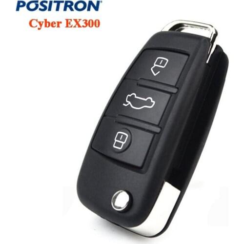 New Positron Cyber EX300 Alarm system folding Remote Key,Brazil NEW Positron Alarm Remote key Switch,433.92Mhz