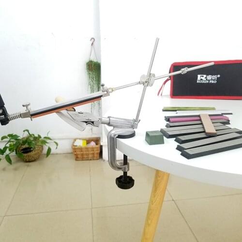 Knife sharpener sharpening stone 360 degree aluminum alloy sharpener to constant angle sharpener sharpener