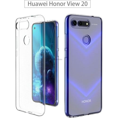 Huawei Honor V20 View 20 Ultra-thin clear Case for Huawei View 20 V20 Transparent Soft silicone TPU Phone Cover Case