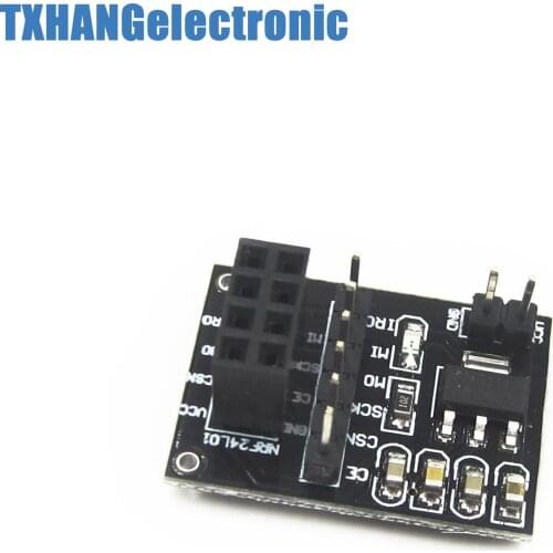 2PCS Socket Adapter plate Board for 8Pin NRF24L01 Add Wireless Transceive module 51 diy electronics