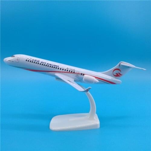 20cm One Two Three Airlines ARJ21-700 Alloy Airplane Model Decoration Passenger Aircraft Toys Airliner Adult Kids Collection