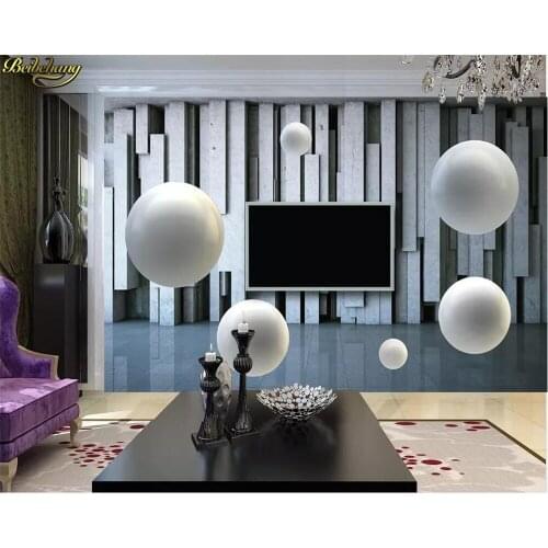 Beibehang Custom wallpaper mural abstract space stereo ball 3d background wall papers home decor papel de parede 3d wallpaper