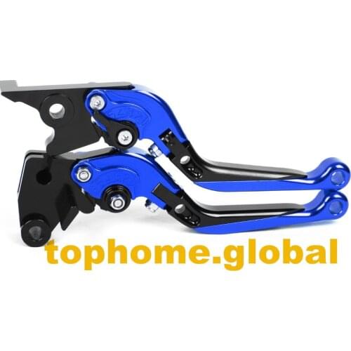 Motorbike Accessories CNC Foldable&Extendable Brake Clutch Levers For Yamaha YZF750R ALL YEARS