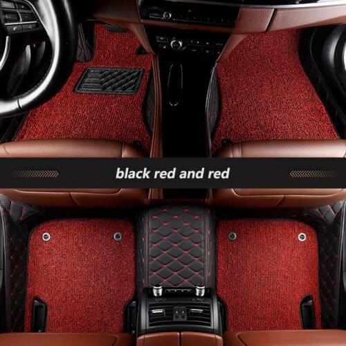 Kalaisike Custom car floor mats for Audi all model A1 A3 A8 S6 S7 S8 R8 TT SQ5 A7 A4 A5 S5 A6 Q3 Q5 Q7 S3 SR4-7 auto accessories