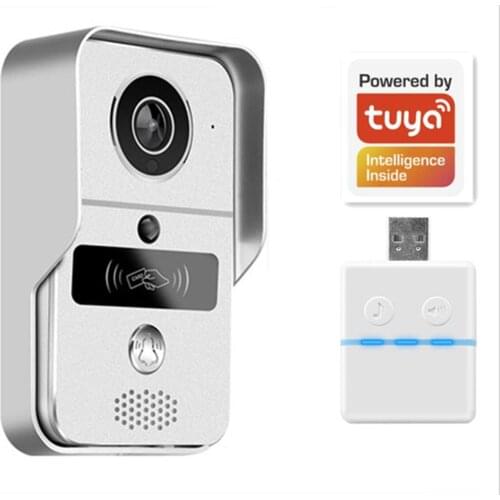 2MP 1080P Wireless WIFI IP Doorbell POE Video Door Phone Intercom System Doorviewer Peephole Viewer