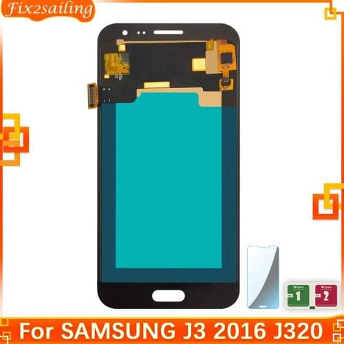 For Samsung Galaxy J3 2016 J320 oled LCD Display Touch Screen Digitizer Assembly Replacement J320 J320F J320M J320FN LCD