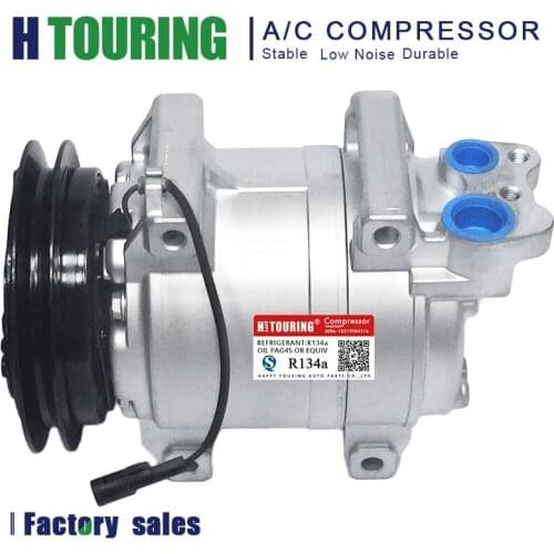 DKS17D DKS-17D AUTO Air AC Compressor For ISUZU ELF GMC W4500 W5500 W3500 Forward 4 Cyl 5.2L Z0010343A 990B773996 8-98000-988-2