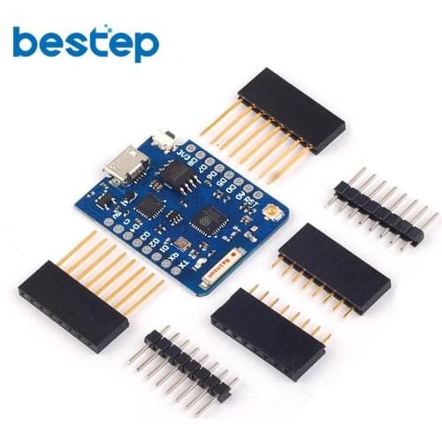 For WEMOS D1 Mini Pro 16M Bytes External Antenna Connector NodeMCU ESP8266 ESP-8266EX CP2104 WIFI Development Board Micro USB