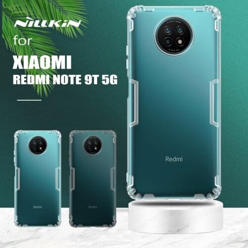 For Xiaomi Redmi Note 9T 5G Case Nillkin TPU Phone Case Soft Silicone Slim Protective Case Cover for Xiaomi Redmi Note 9T 5G